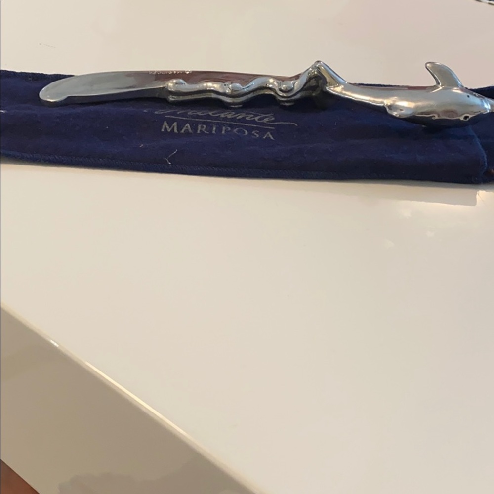 Mariposa dolphin cheese knife
